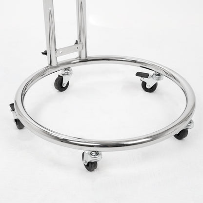 Expositor de pie con semiesferas de metacrilato para presentación de productos