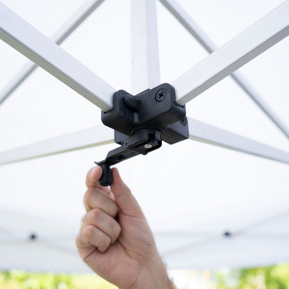 Manivela para abrir la carpa