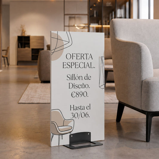 Base para carteles publicitarios