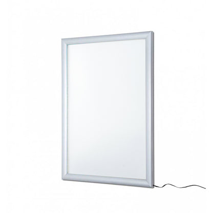 marco de alumino con led para graficas a2