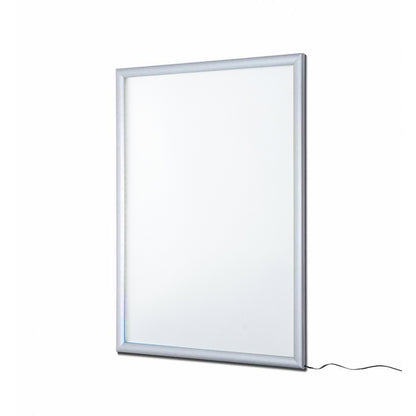 marco de alumino con led para graficas a3