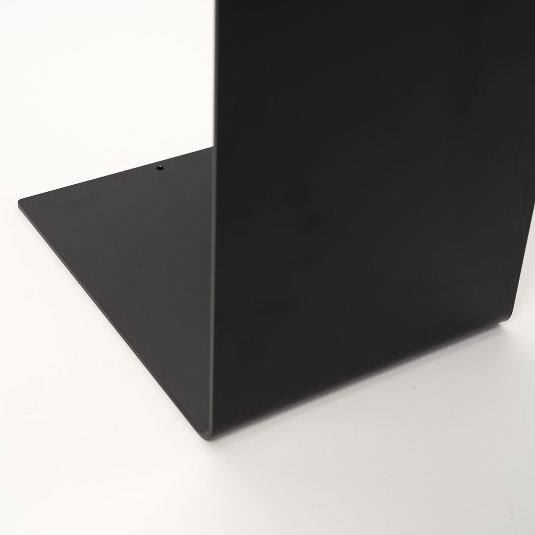 detalle base de expositor de pie 