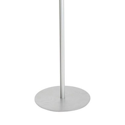 base con montante de metal 