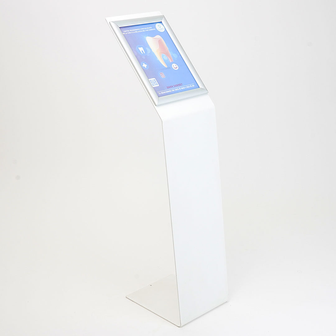 atril portagrafica de metal