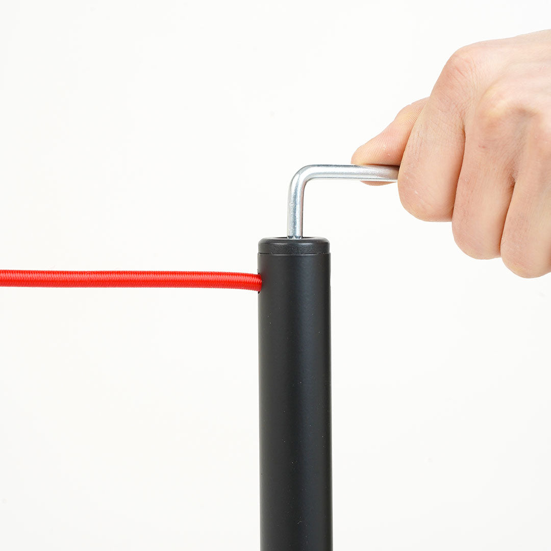 cuerdas elásticas para poste separador 