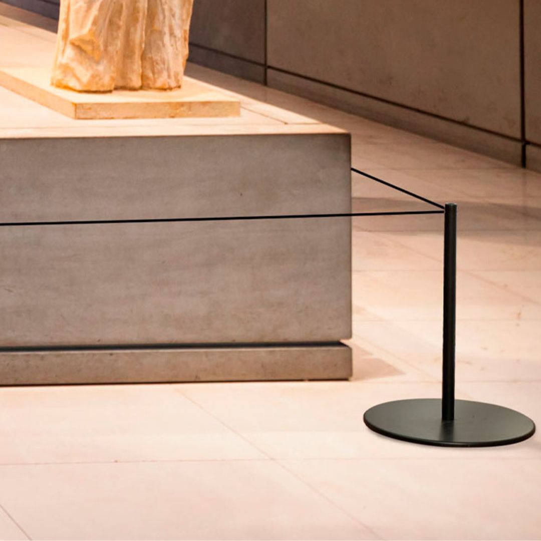 poste separador para cuerdas