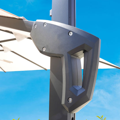 Sombrilla 3x3 Excéntrica para Jardín - BLUES