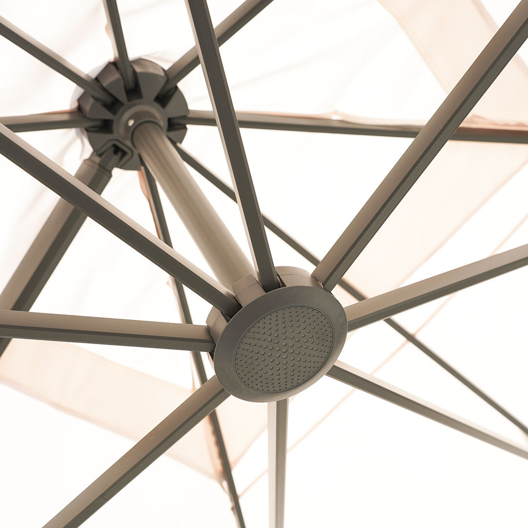 Sombrilla 3x3 Excéntrica para Jardín - BLUES