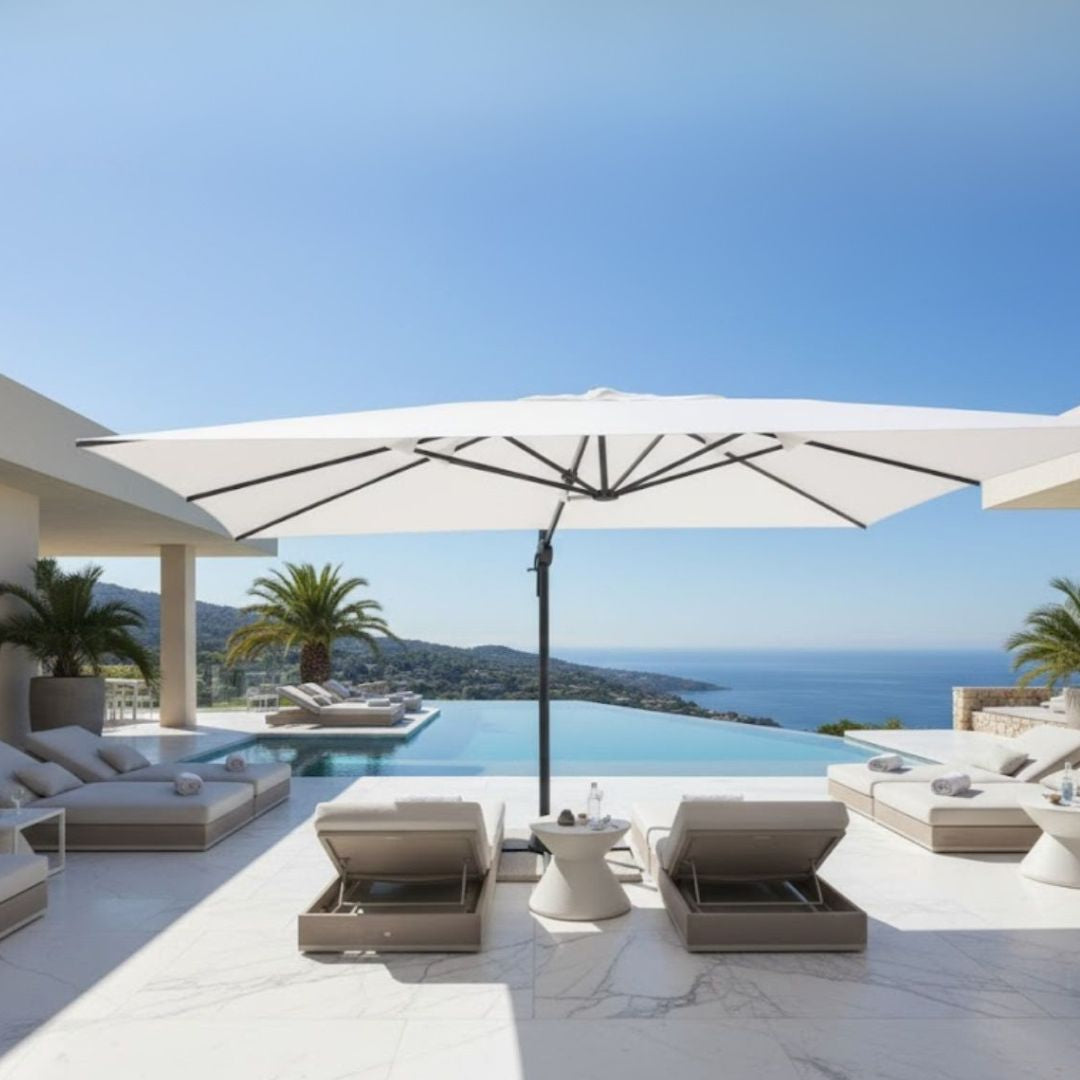 Sombrillas Grandes 4x4 Excéntrica - BLUES