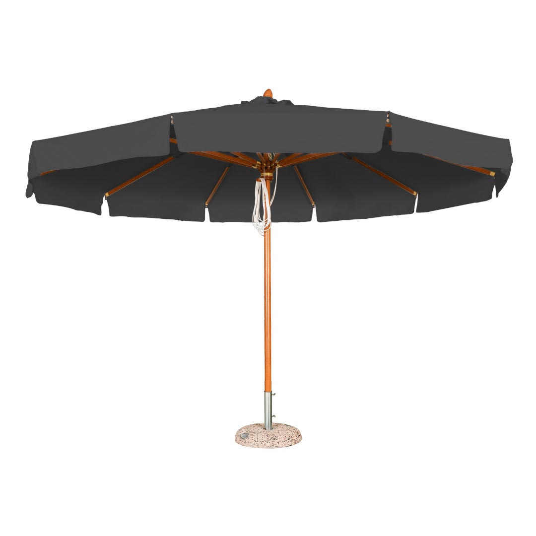 Sombrilla para Terraza Redonda de Madera - HAVANA