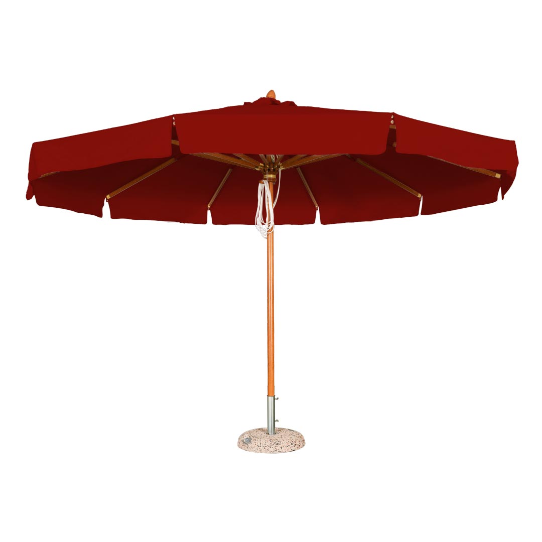 Sombrilla para Terraza Redonda de Madera - HAVANA