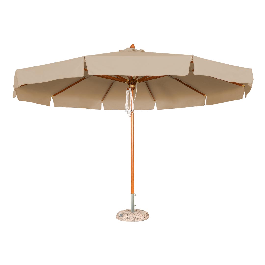 Sombrilla para Terraza Redonda de Madera - HAVANA