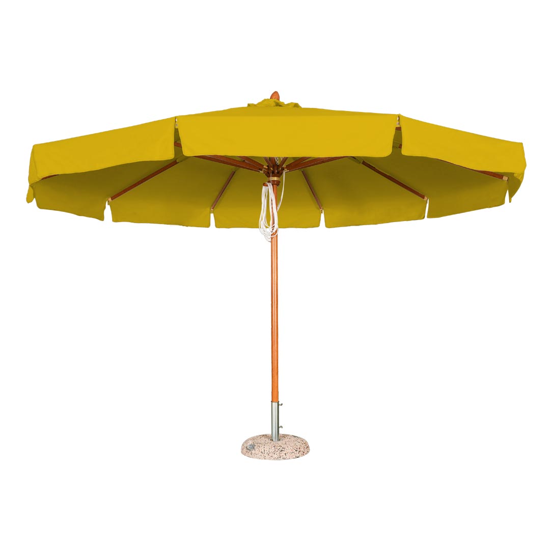 Sombrilla para Terraza Redonda de Madera - HAVANA