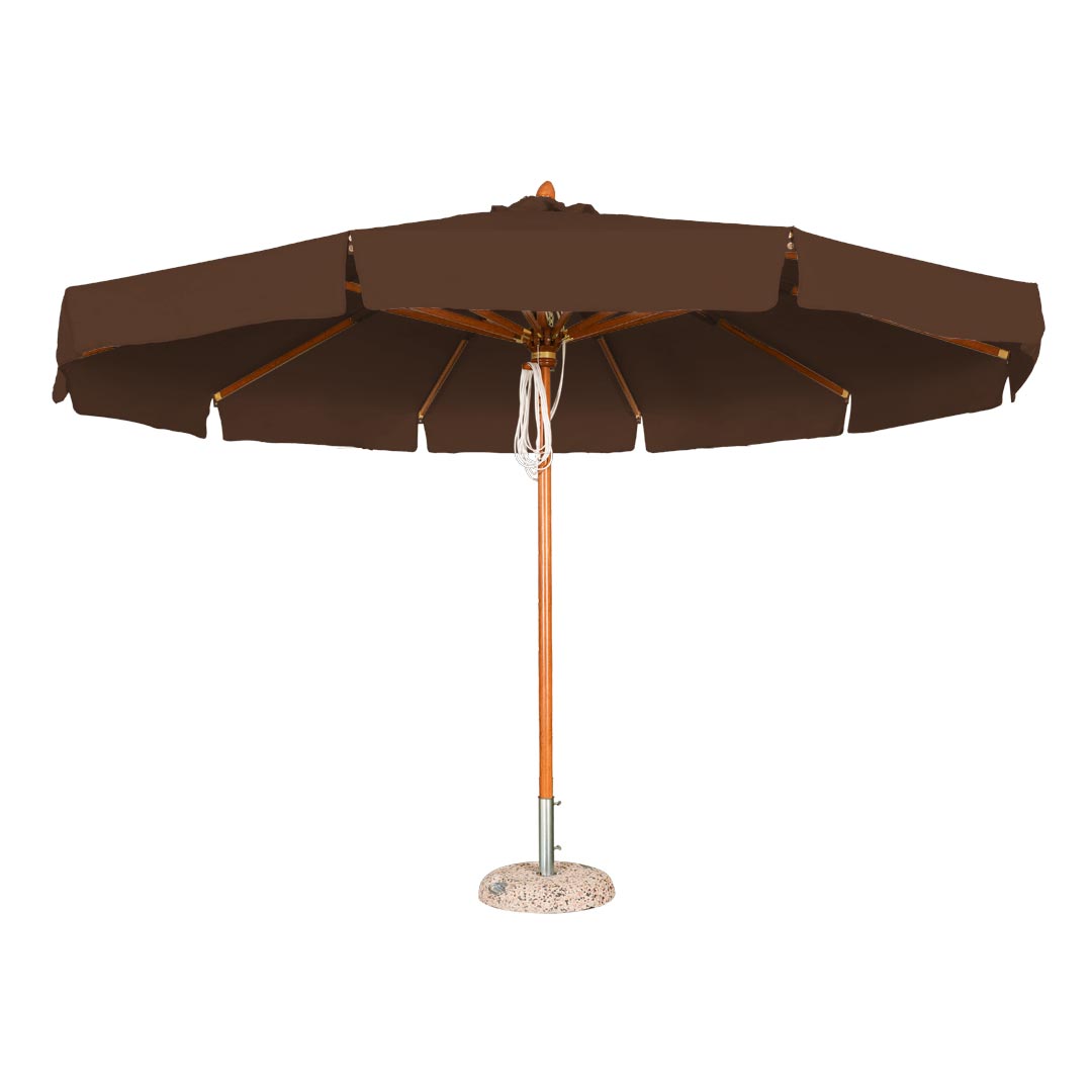 Sombrilla para Terraza Redonda de Madera - HAVANA