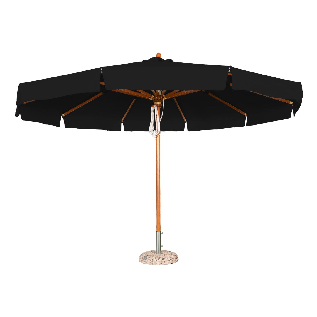 Sombrilla para Terraza Redonda de Madera - HAVANA