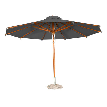 Sombrilla para Terraza Redonda de Madera - HAVANA