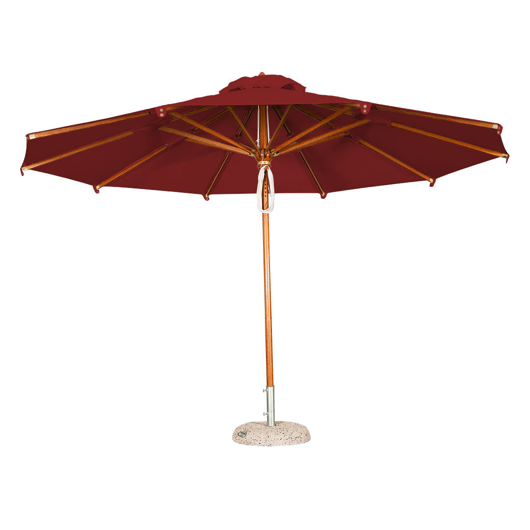 Sombrilla para Terraza Redonda de Madera - HAVANA