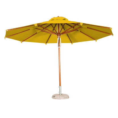 Sombrilla para Terraza Redonda de Madera - HAVANA