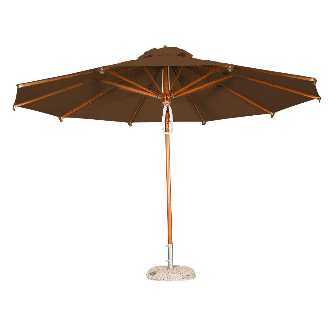 Sombrilla para Terraza Redonda de Madera - HAVANA