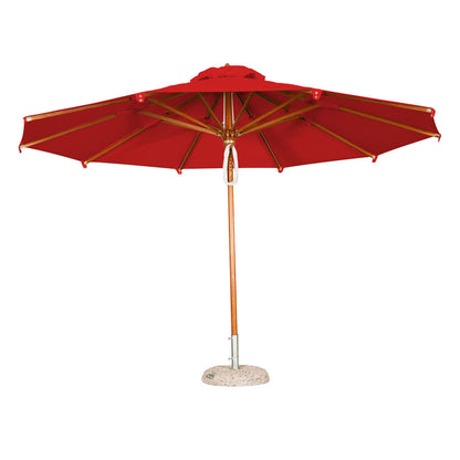 Sombrilla para Terraza Redonda de Madera - HAVANA