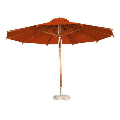 Sombrilla para Terraza Redonda de Madera - HAVANA