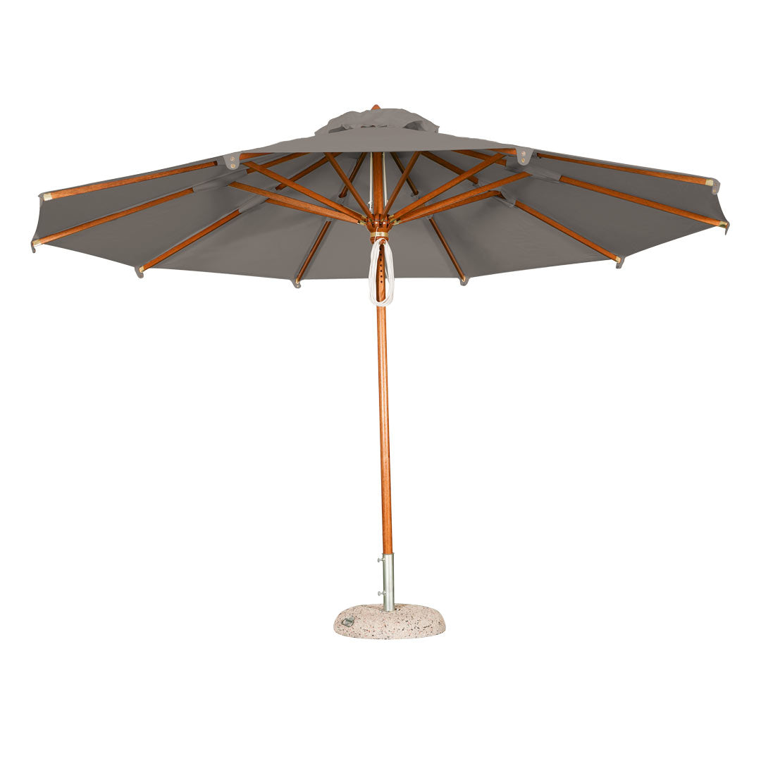 Sombrilla para Terraza Redonda de Madera - HAVANA