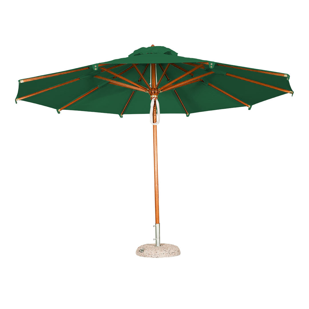 Sombrilla para Terraza Redonda de Madera - HAVANA