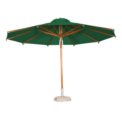 Sombrilla para Terraza Redonda de Madera - HAVANA