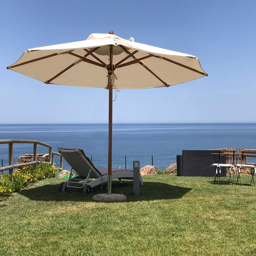 Sombrilla para Terraza Redonda de Madera - HAVANA