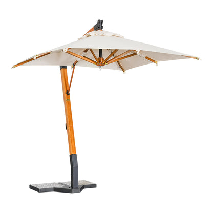 Parasol Excentrico Cuadrado en Madera -  SAN FRANCISCO