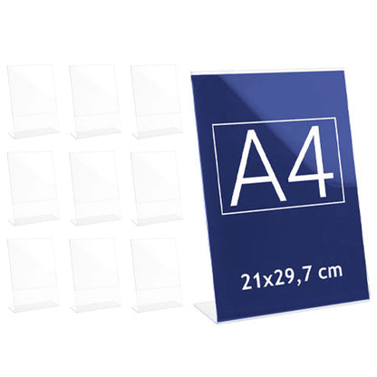 conjunto expositor portagrafica en metacrilato