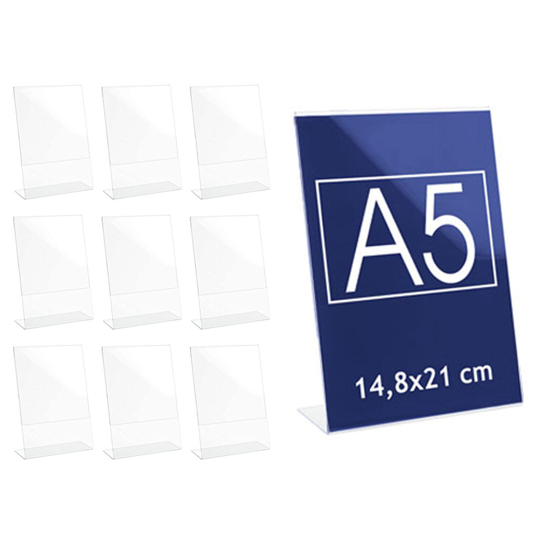 conjunto expositor portagrafica en metacrilato