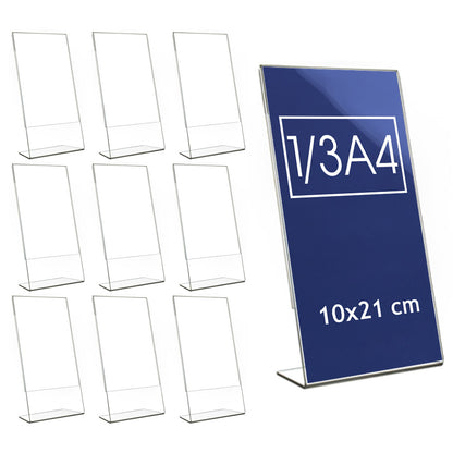 conjunto expositor portagrafica en metacrilato