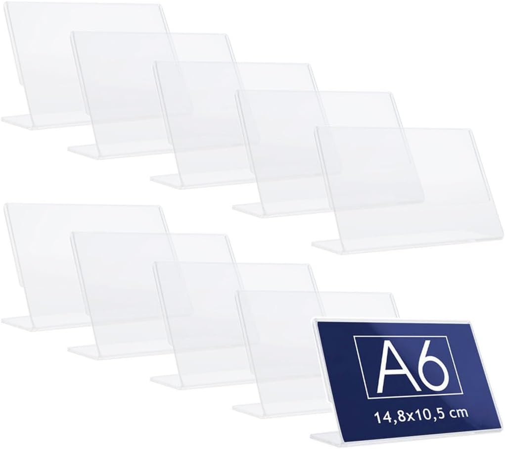 conjunto expositor portagrafica en metacrilato