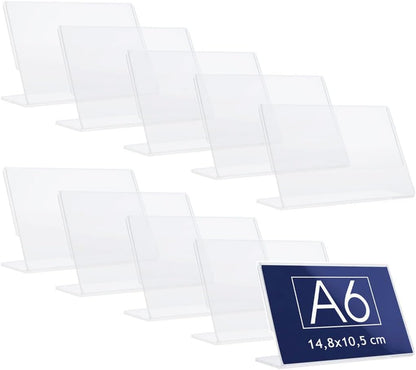 conjunto expositor portagrafica en metacrilato