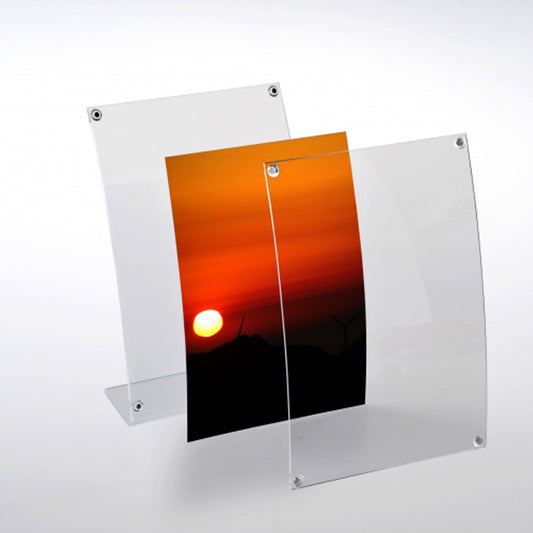 expositor portagrafica de metacrilato 