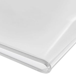 detalle de portagrafica de metacrilato