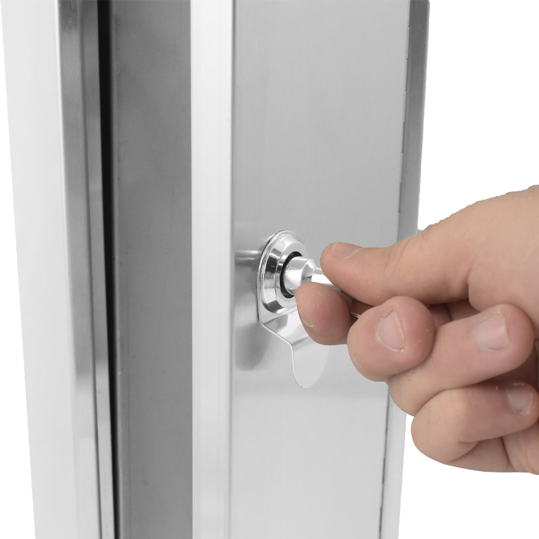 cenicero de pie con llave para exterior