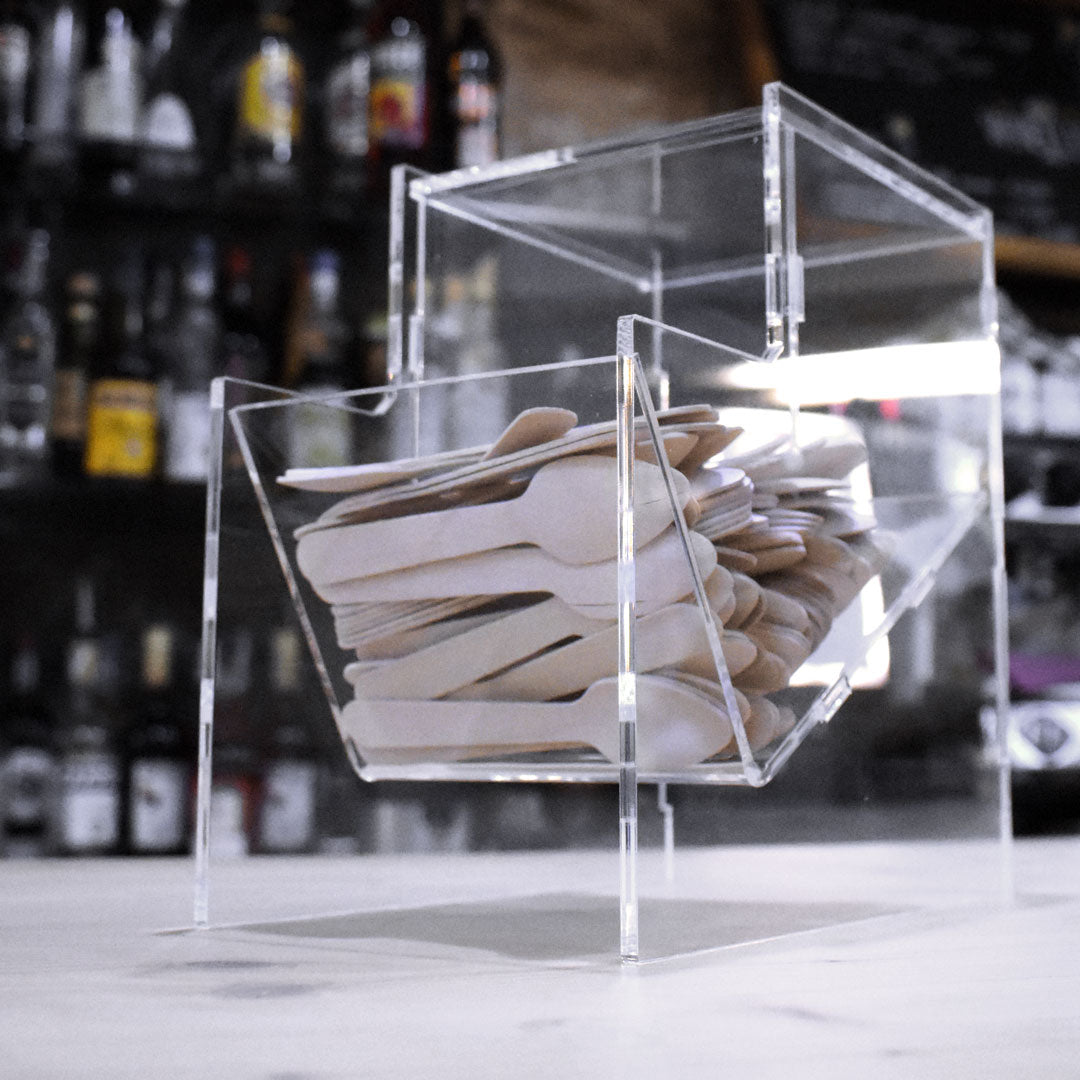 expositor para cucharitas