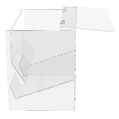 Dispensador de pajitas y paletinas de metacrilato