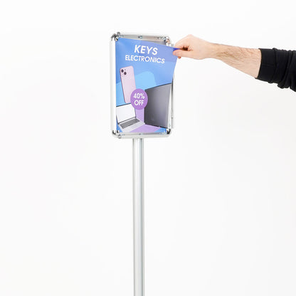 soporte de pie para carteles