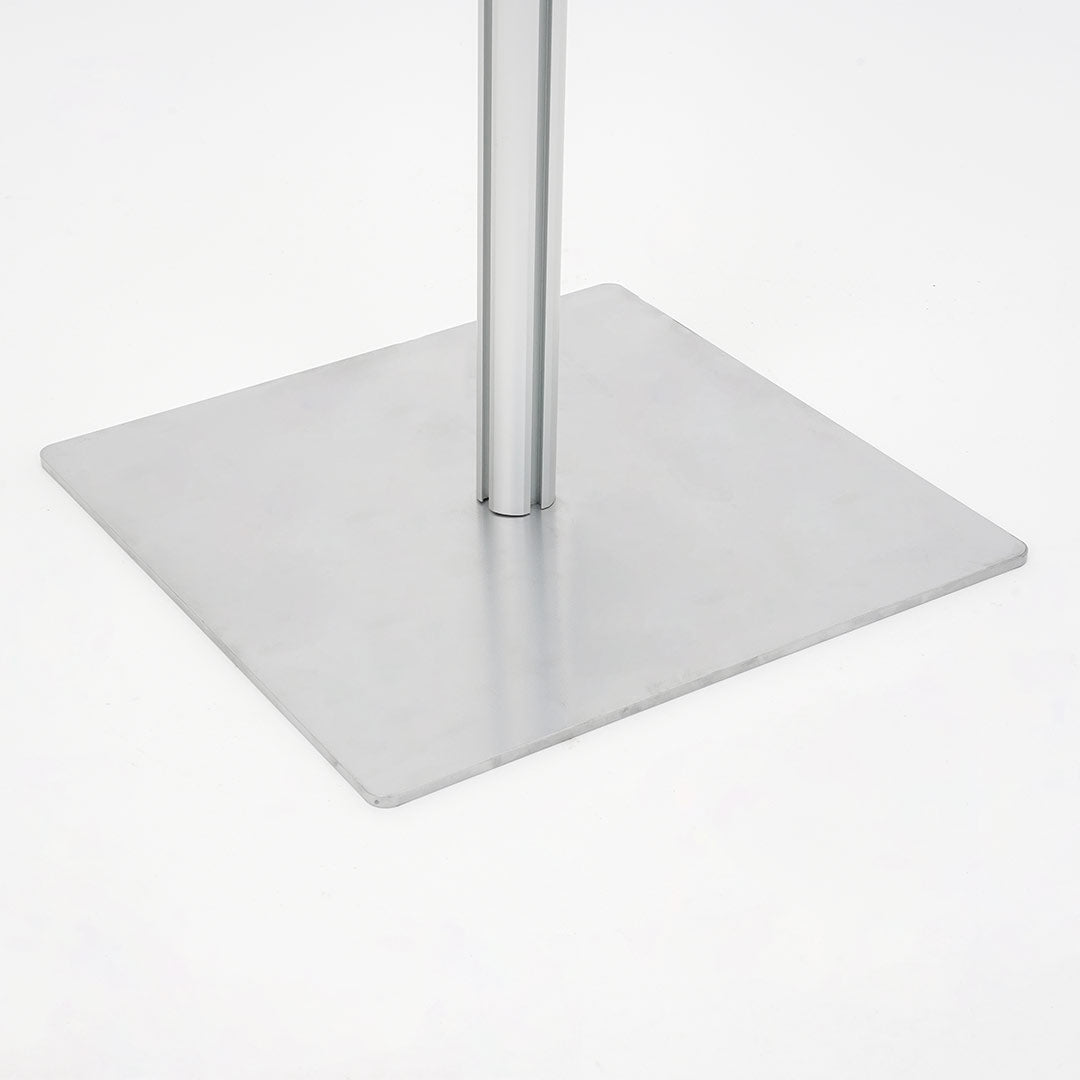 base soporte de pie publicitario