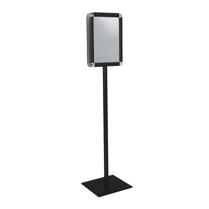 soporte de pie publicitario negro para carteles a3