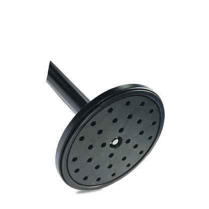 poste negro para cordón con base antideslizante