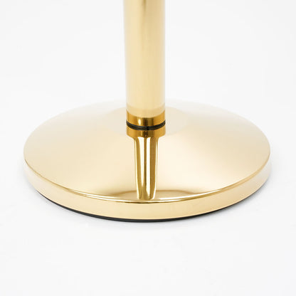 poste dorado para cordón