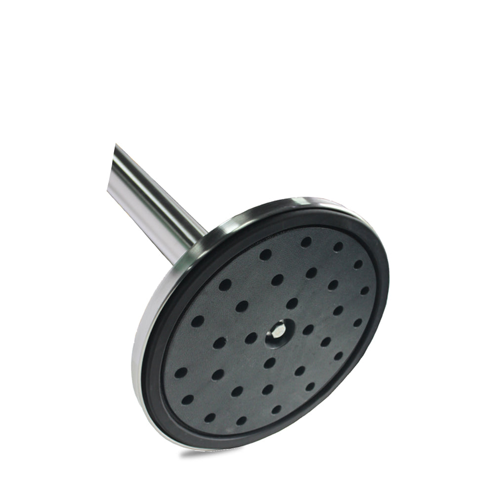 poste cromado para cordón con base antideslizante