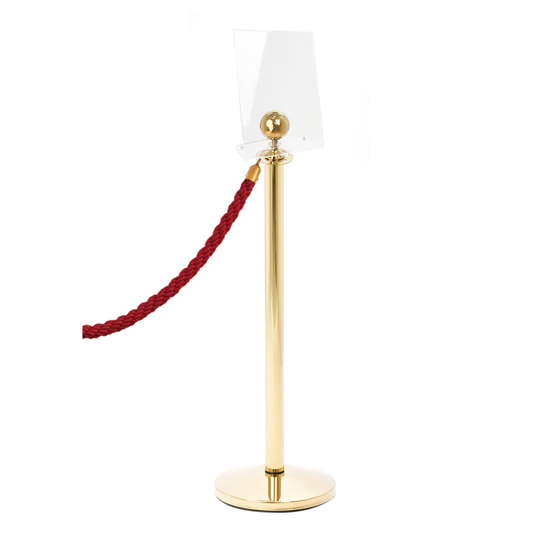 porta cartel A4 para postes