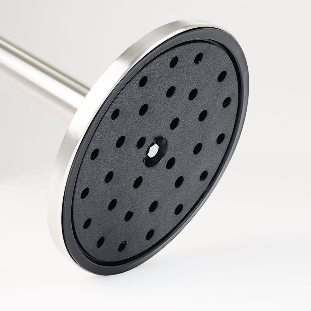 base de poste separador con cinta