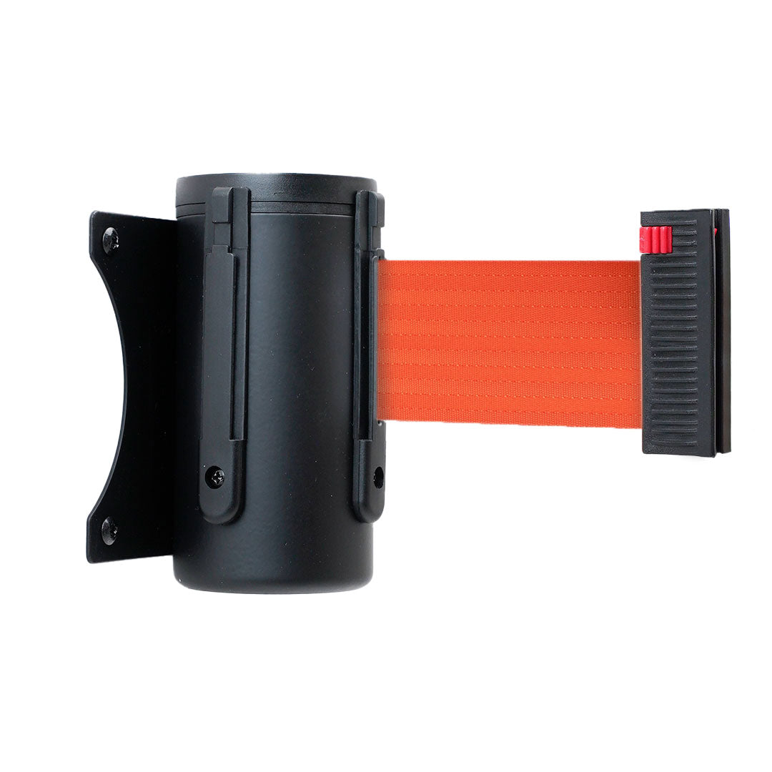 cinta retráctil naranja para pared 