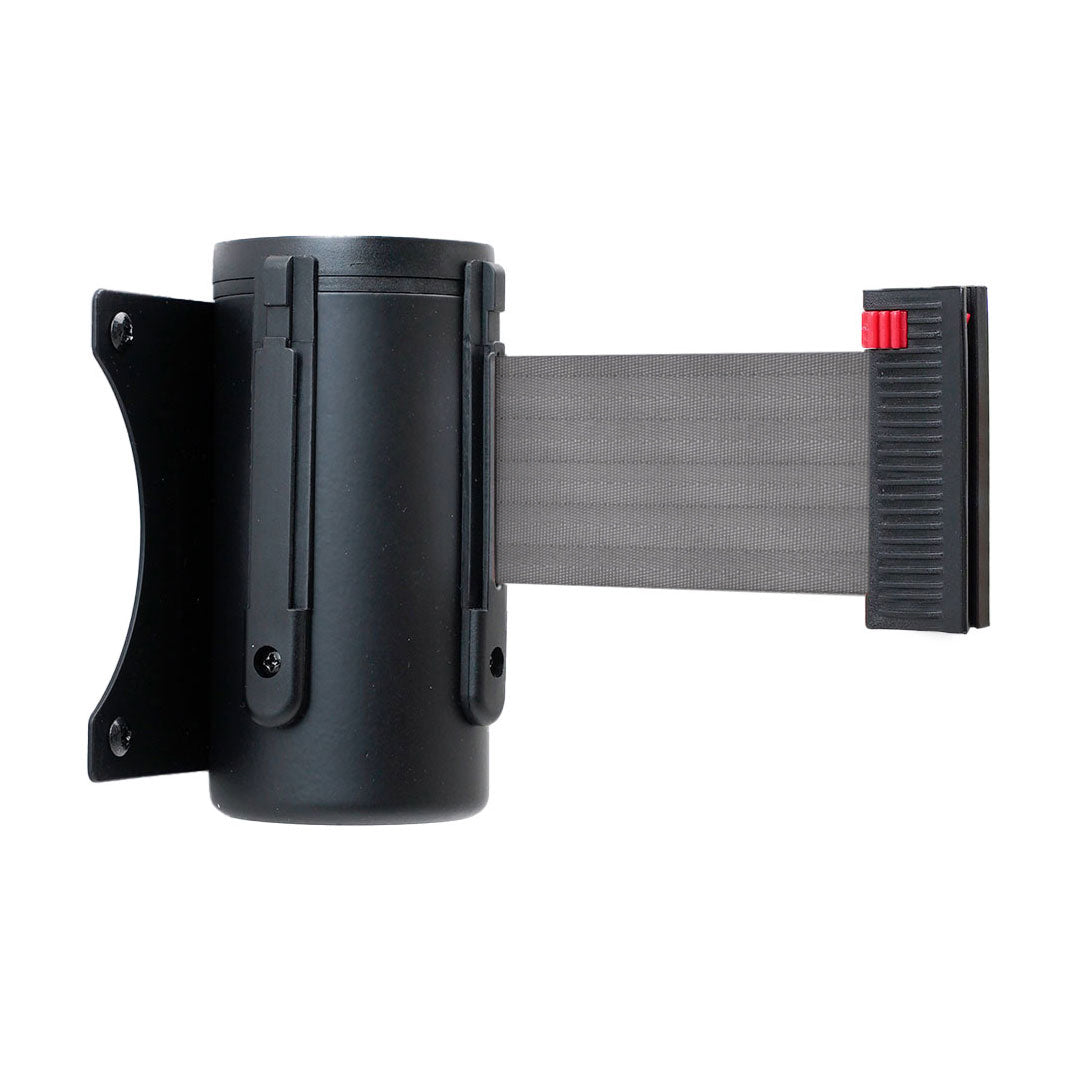 cinta retráctil gris para pared 